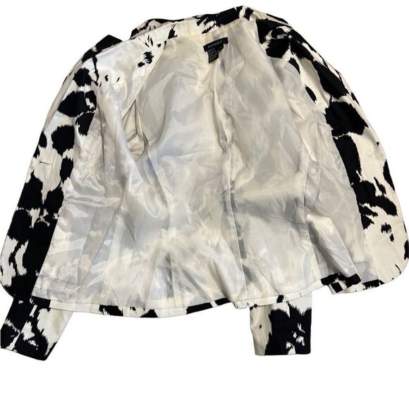 Sandro Cotton Floral Abstract Blazer Jacket - Picture 9 of 13